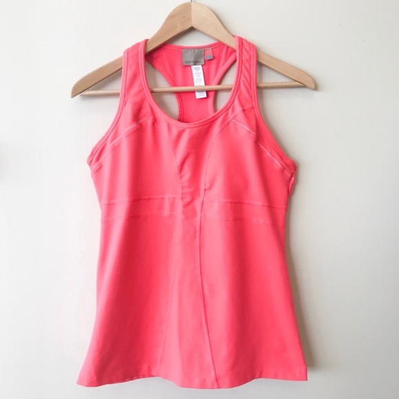 Athleta Tops - Athleta Coral/Pink Turbo Charge Running Tank BIN B